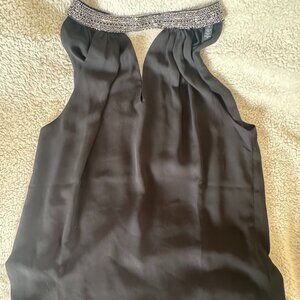 White House Black Market Top.  Size Small.  Black